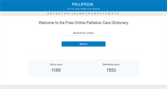 Desktop Screenshot of pallipedia.org