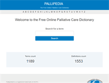 Tablet Screenshot of pallipedia.org